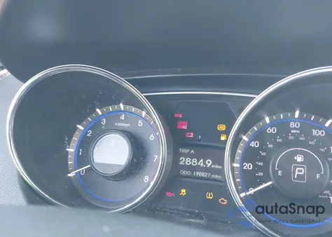 2013 Hyundai Sonata Gls z USA, uszkodzony, nr VIN 5NPEB4ACXDH729356